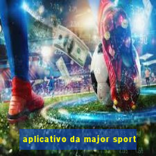 aplicativo da major sport