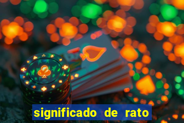 significado de rato na umbanda