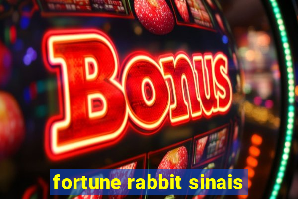 fortune rabbit sinais