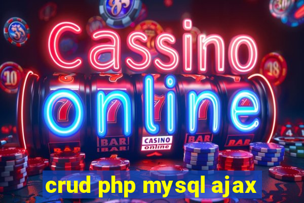 crud php mysql ajax