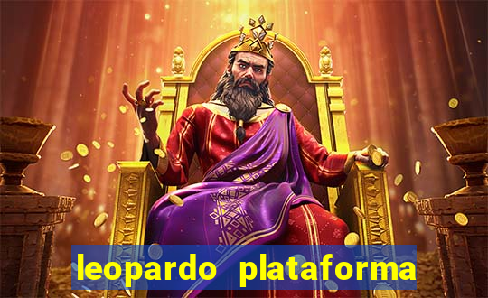 leopardo plataforma de jogos