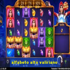 alfabeto alto valiriano