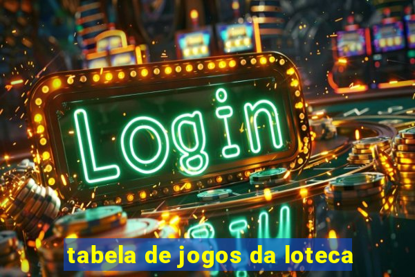 tabela de jogos da loteca