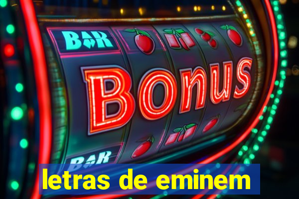 letras de eminem