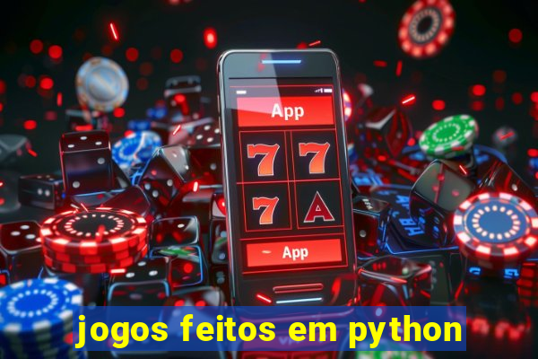 jogos feitos em python