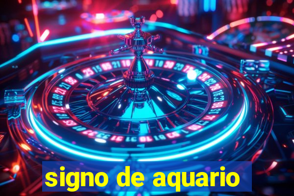 signo de aquario