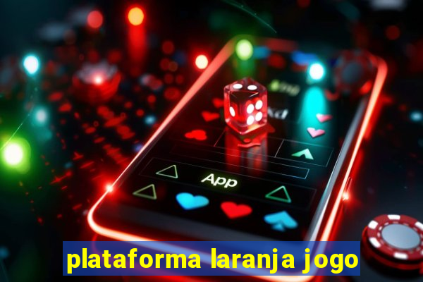 plataforma laranja jogo