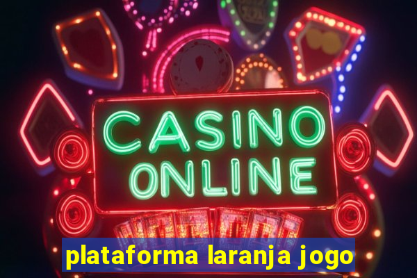 plataforma laranja jogo