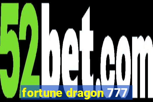 fortune dragon 777