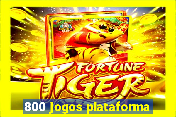 800 jogos plataforma