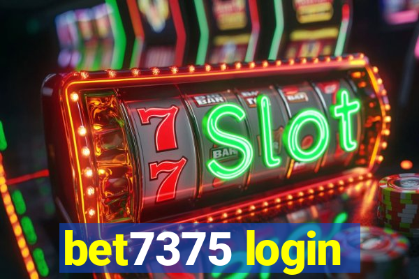 bet7375 login