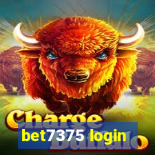 bet7375 login