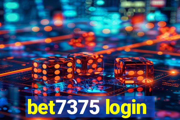 bet7375 login