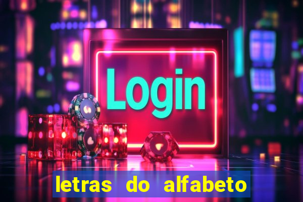 letras do alfabeto personalizadas para imprimir