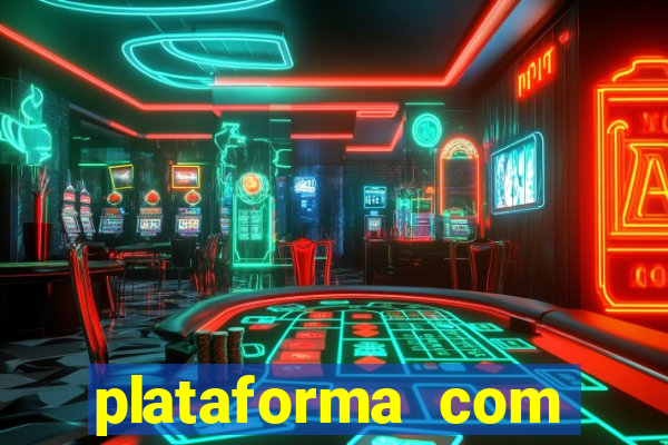 plataforma com porcentagem de ganhos