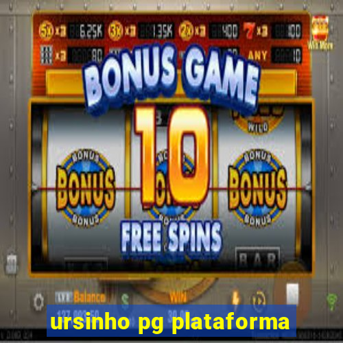 ursinho pg plataforma