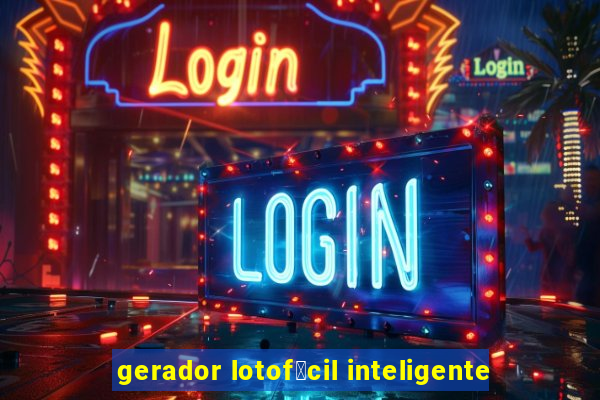 gerador lotof谩cil inteligente