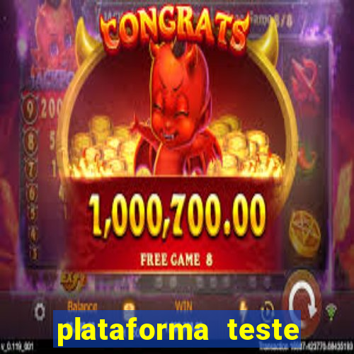 plataforma teste fortune tiger