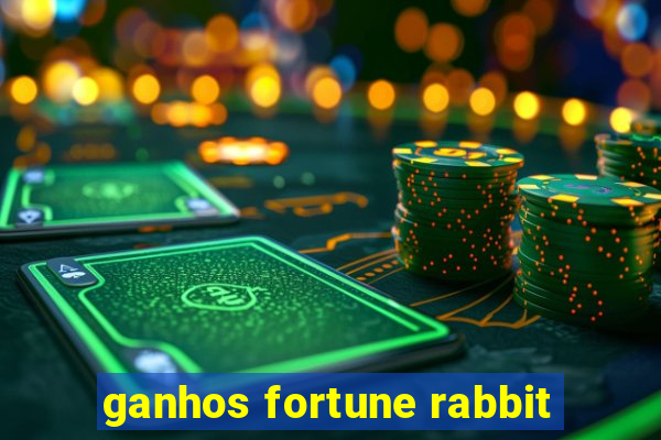 ganhos fortune rabbit