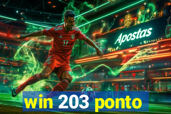 win 203 ponto