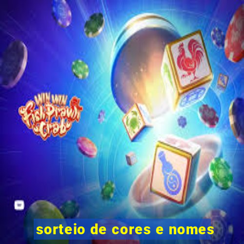 sorteio de cores e nomes