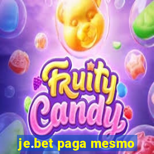 je.bet paga mesmo