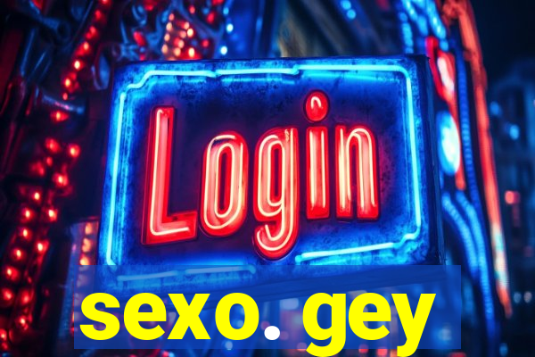 sexo. gey