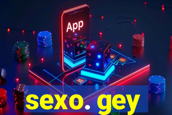 sexo. gey