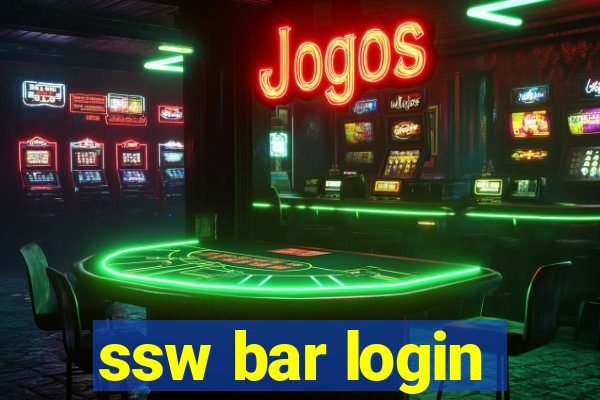 ssw bar login