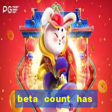 beta count has changed pt br