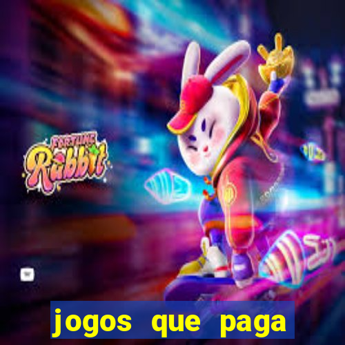 jogos que paga dinheiro de verdade no pix