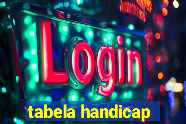 tabela handicap