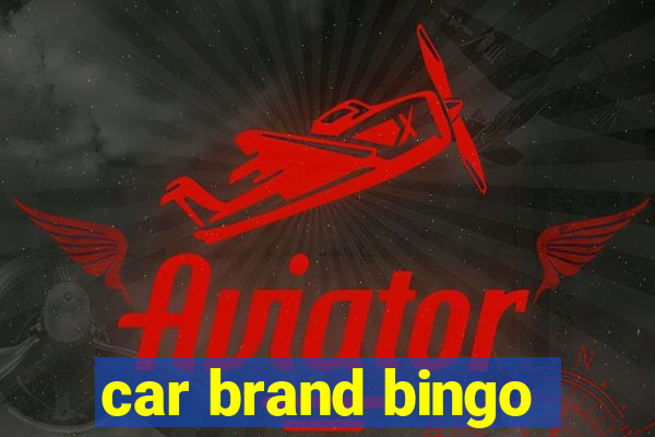 car brand bingo