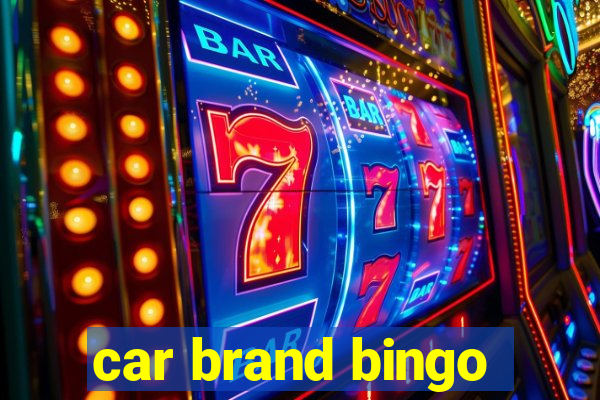 car brand bingo