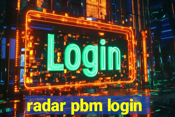 radar pbm login