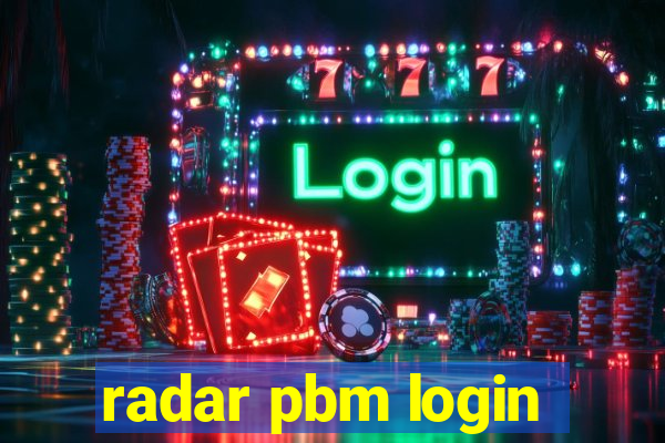 radar pbm login