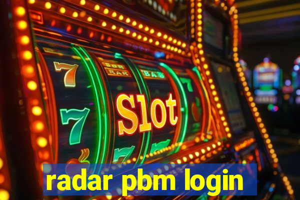 radar pbm login