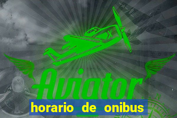 horario de onibus santos dumont x juiz de fora