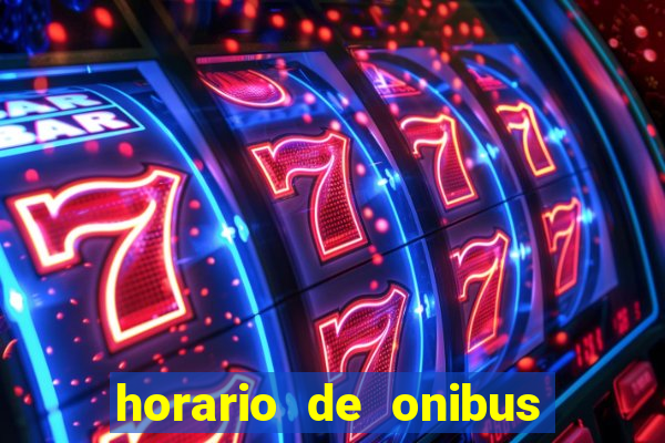 horario de onibus santos dumont x juiz de fora