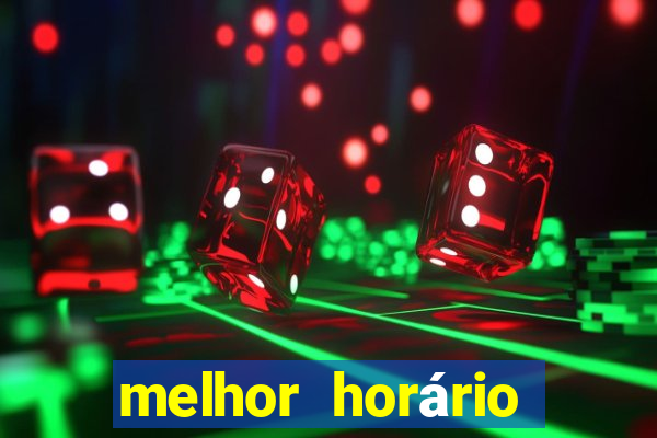 melhor horário fortune rabbit