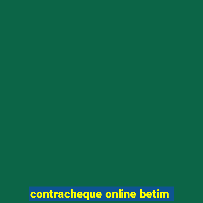 contracheque online betim