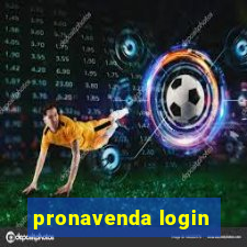 pronavenda login