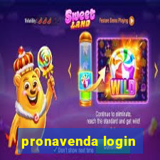 pronavenda login