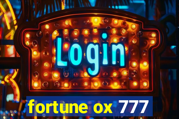 fortune ox 777