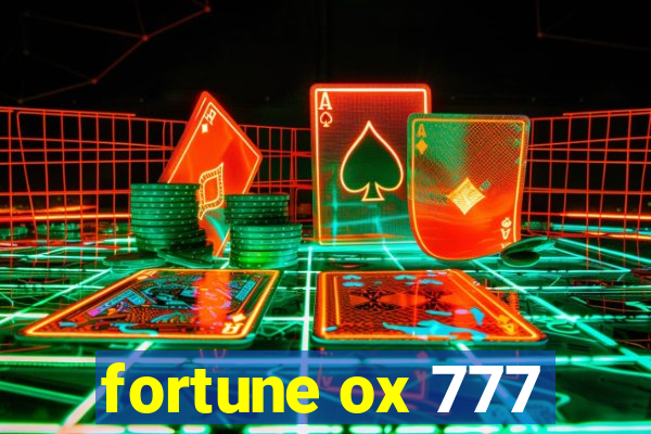 fortune ox 777