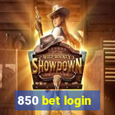 850 bet login