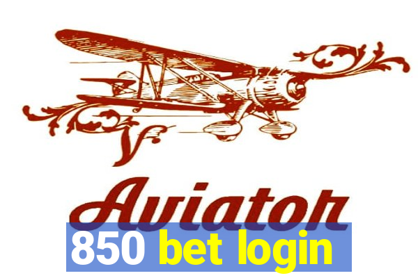 850 bet login