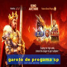 garoto de progama sp