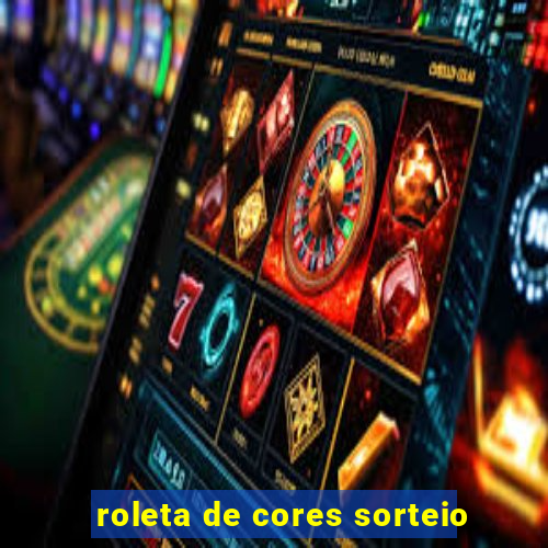 roleta de cores sorteio