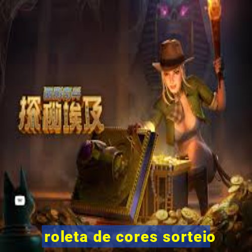 roleta de cores sorteio